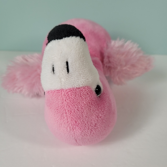 Pink Flamingo Plush The Petting Zoo 12" inch 2017 shelf sitting Stuffed Animal - Picture 9 of 12